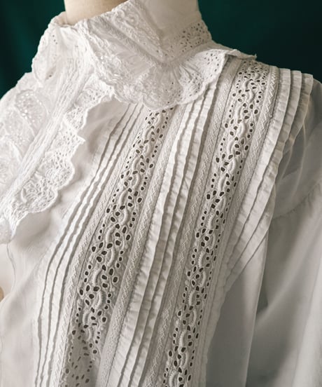 【Seek an nur】Late 19th c. night gown dress