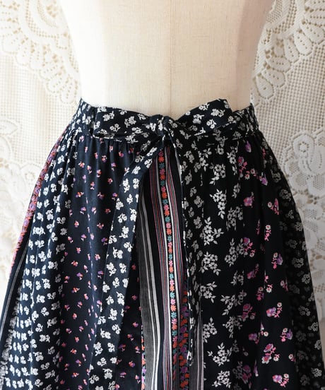 【Seek an nur】Euro Floral Maxi Skirt