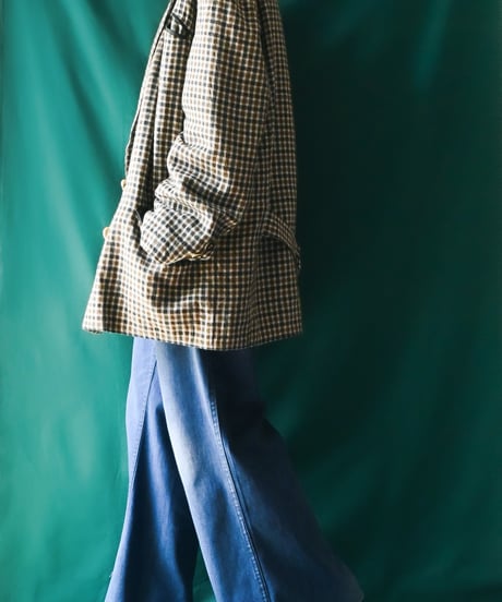 【Seek an nur】Tyrolean Check Over Jacket