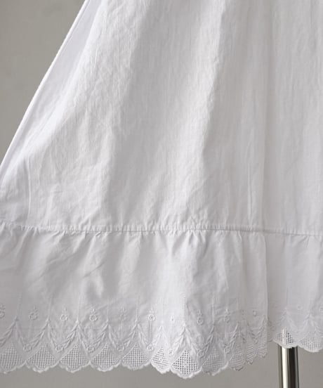 【Seek an nur】1920-40's antique cotton night dress