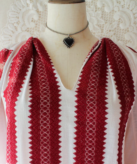 【Seek an nur】Vintage Romanian Hand Woven Dress