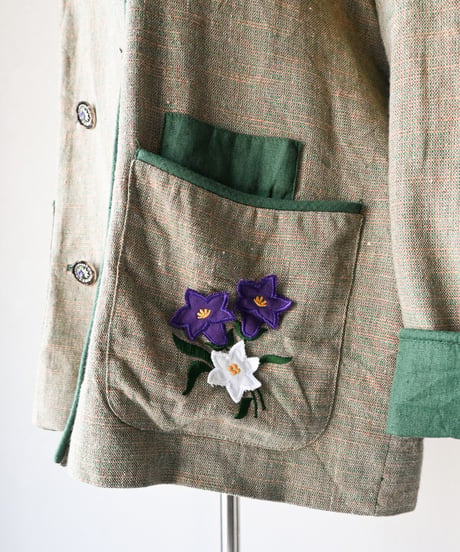 【Seek an nur】Tyrolean Linen Trachten Jacket