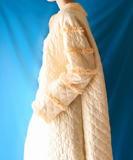 【tiny yearn】Vintage Euro Quilted Night Gown