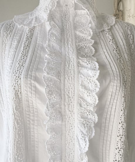 【Seek an nur】Late 19th c. night gown dress