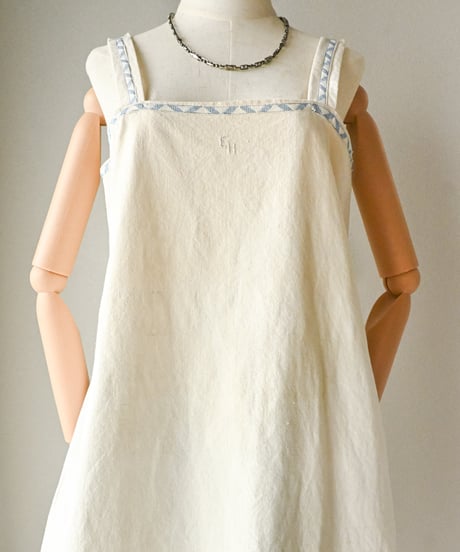 【Seek an nur】1910~30's French antique night dress