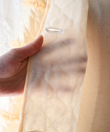 【tiny yearn】Vintage Euro Quilted Night Gown