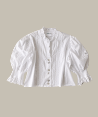 【Seek an nur】Euro pin tuck dirndl blouse