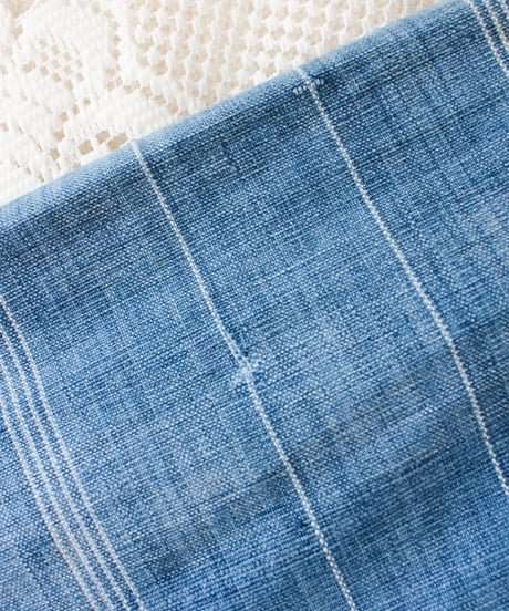 【tiny yearn】Vintage Guatemala Embroidered Denim Tops