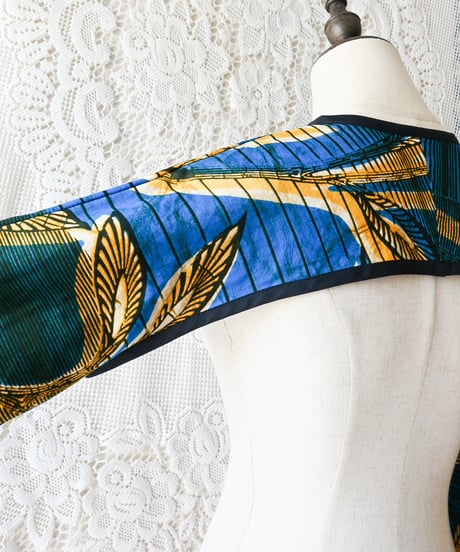 【tiny yearn】African Batik Bolero & Pants Set up