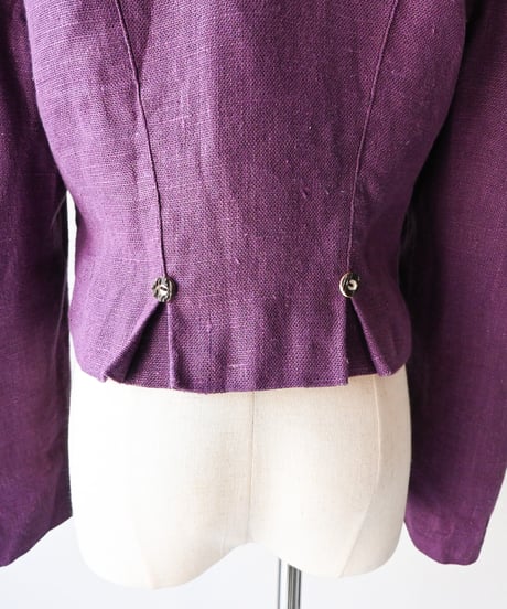 【Seek an nur】Tyrolean Linen Trachten Jacket