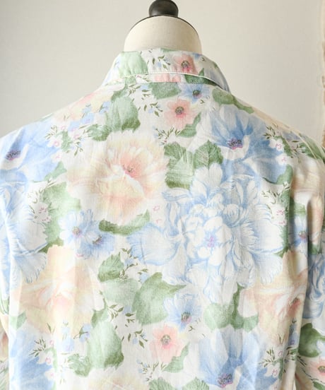 【Seek an nur】Euro floral art jacket blouse
