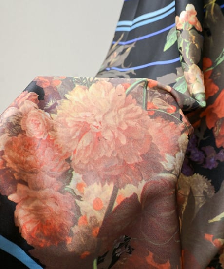 【tiny yearn】1970's euro floral maxi dress