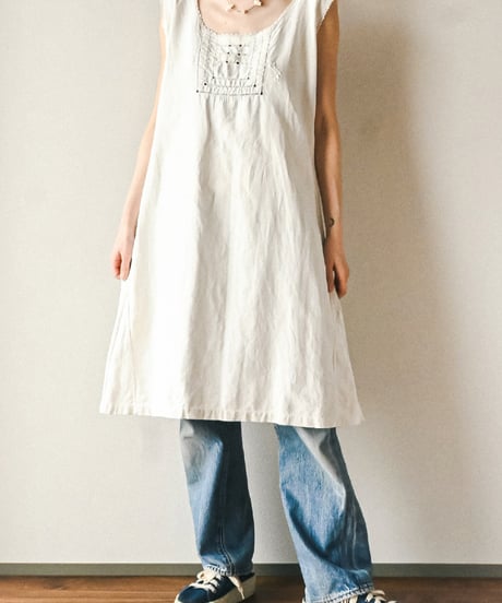 【Seek an nur】1890-1910's French antique night dress