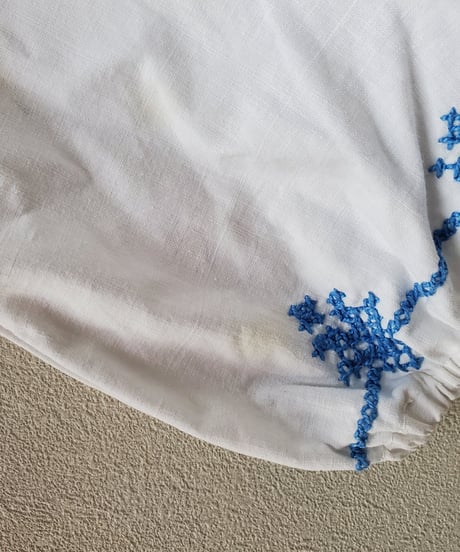 【Seek an nur】Euro vintage embroidered blouse