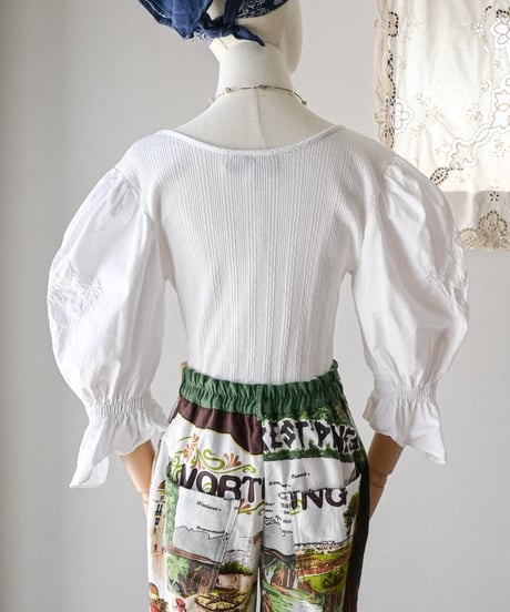 【Seek an nur】Euro embroidered dirndl tops