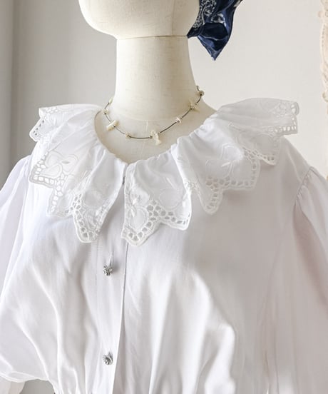 【Seek an nur】Euro cropped puff dirndl blouse