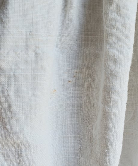 【Seek an nur】1890-1920's French Antique Linen Smock