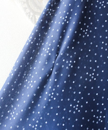 【Seek an nur】Euro Dot Lace Sheer Maxi Dress