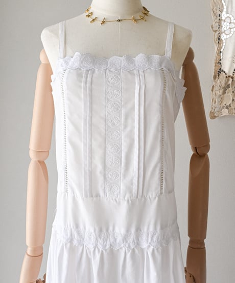 【Seek an nur】Euro vintage lace night dress