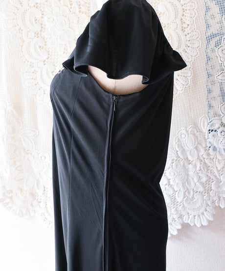 【Seek an nur】German Black Maxi Dress