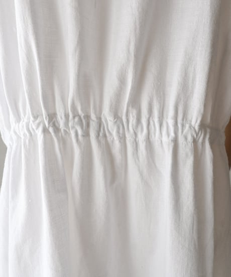【Seek an nur】1900-20's antique cotton night dress