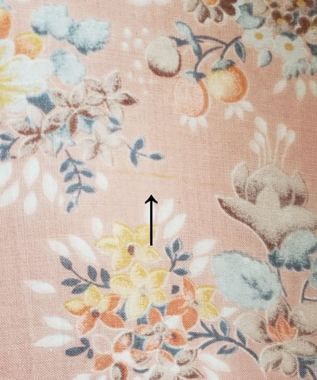 【Seek an nur】1970's Floral Puff Sleeve Maxi Dress