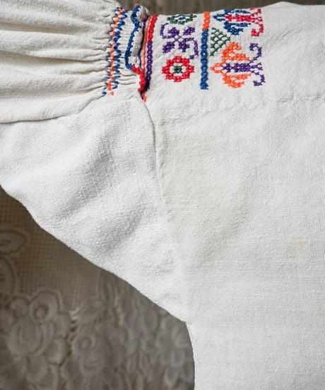 【Seek an nur】Romanian Vintage Traditional Blouse