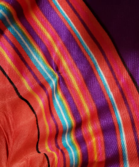 【tiny yearn】1970’s Oriental Pattern Maxi Dress
