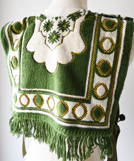 【tiny yearn】Arabian rug Bib Vest
