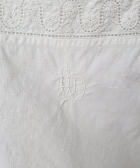 【Seek an nur】1900-20's antique night dress