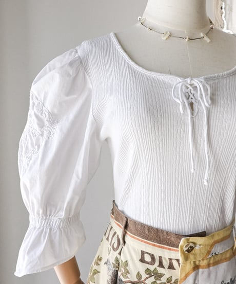 【Seek an nur】Euro embroidered dirndl tops