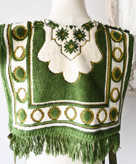 【tiny yearn】Arabian rug Bib Vest