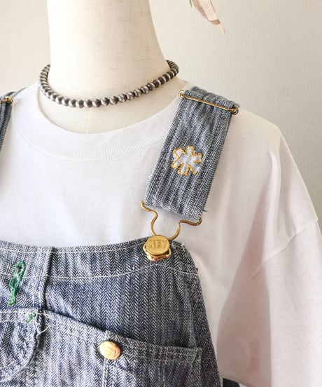 【curoam】Key Industries Herringbone Overalls