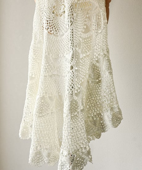 【Seek an nur】Vintage crochet dress