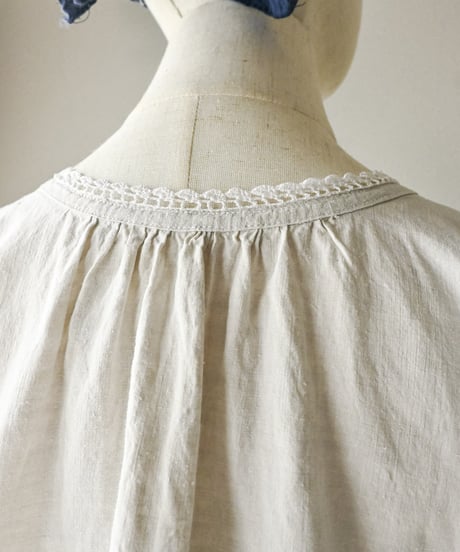 【Seek an nur】1910~30's French antique night dress