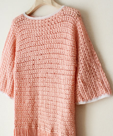 【tiny yearn】Vintage Hand Knit Dress