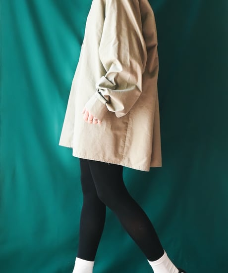 【Seek an nur】Tyrolean Cotton Over Shirt
