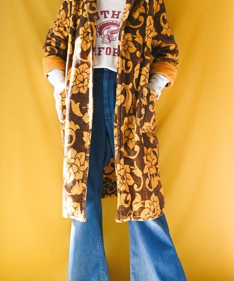 【tiny yearn】Vintage Euro Beach Pile Gown
