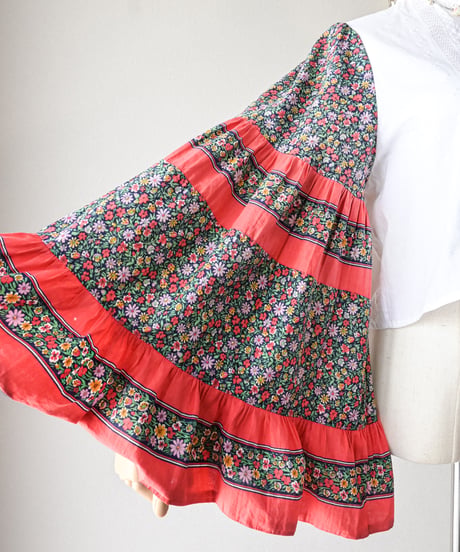 【curoam】Vintage Skirt Reworked Blouse