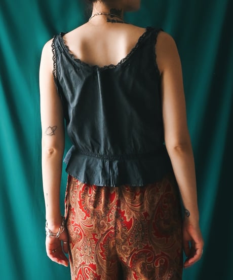 【Seek an nur】French Antique Night Blouse