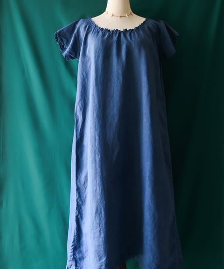 【Seek an nur】Early 20th c. French Linen Night Dress
