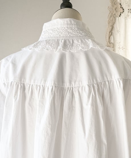 【Seek an nur】Late 19th c. night gown dress