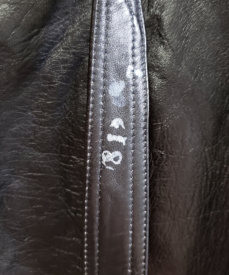 【Seek an nur】Black Mongolia Leather Long Coat