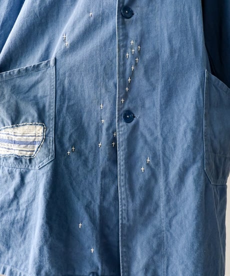 【tiny yearn】⁡70's German Embroidered Painted Work Coat