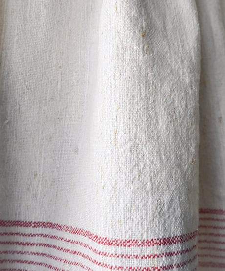 【Seek an nur】French antique linen waist apron