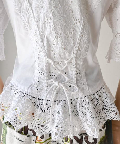 【Seek an nur】German lace dirndl blouse