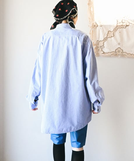 【Seek an nur】Tyrolean Embroidered Dress Shirt