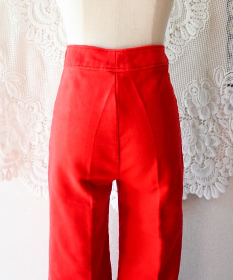 【tiny yearn】1970's France Velours Flare Pants