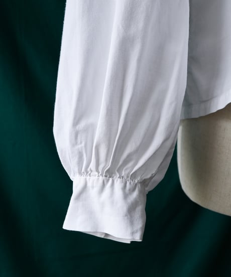 【Seek an nur】⁡1900~20's Embroidered Night Blouse