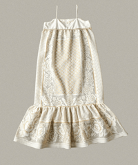 【Seek an nur】Vintage lace fabric cami dress